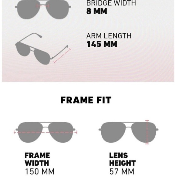 Quay Australia Blocked Oversized Shield Sunglasses Rimless Black Berry P… - Picture 10 of 11